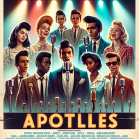 MOVIE POSTER titled APOSTLES about Elvis Impersonators