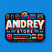 Criar uma logo De loja de Games Com o Nome Andrey Store Com um R